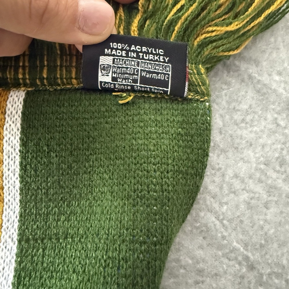 New Portland Thorns Green Yellow Scarf For The Rose City Women's Soccer - Picture 7 of 10